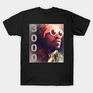 Andre 3000: A Kaleidoscope of Artistic Brilliance T-Shirt